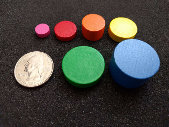 Wooden Discs | Board Game Pieces