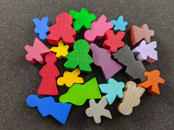 Meeples | Board Game Pieces