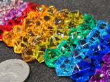 Translucent Colored Plastic Gems - Game Resources / Point Tokens