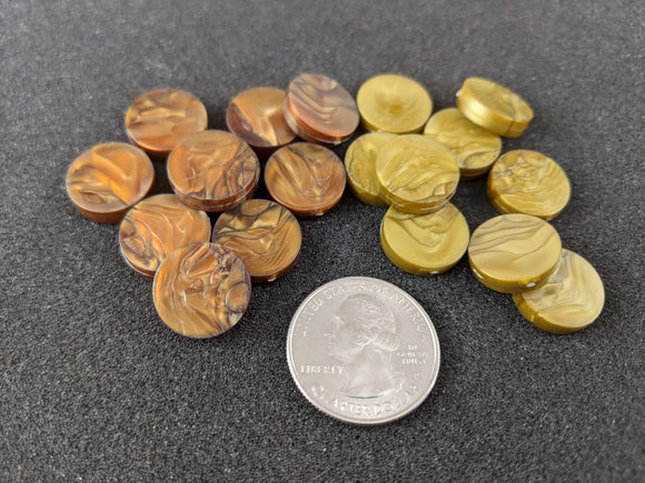 marbled plastic tokens