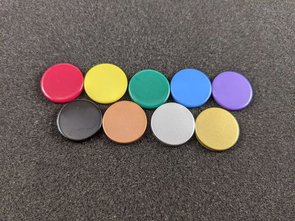 Tiny plastic discs (10 pack)