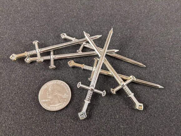 metal sword pieces