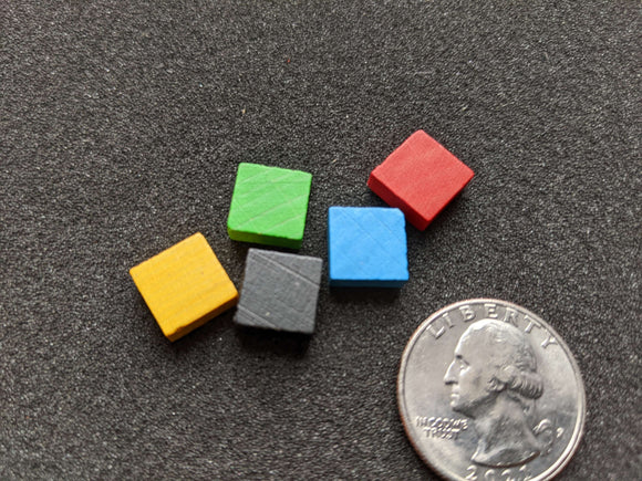 Tiny Square Game Pieces