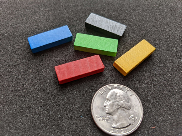 Tiny Rectangle Board Game Tiles