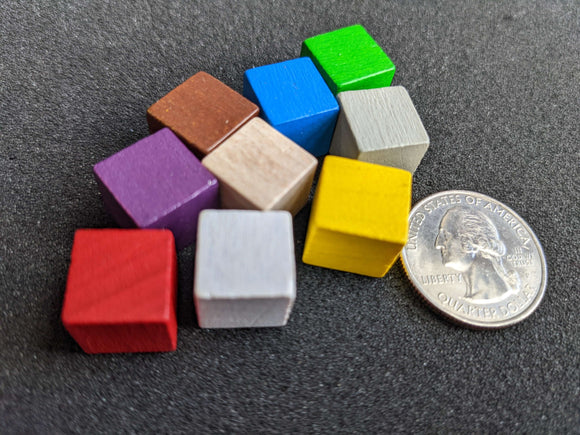 12mm Wooden Cubes