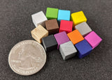 8mm wooden board game cubes
