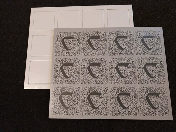 Blank Carcassonne Tiles - Make your own